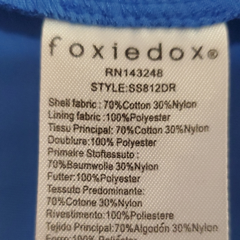 FOXIEDOX Blue Lace Open Back Mini Dress Size S - Picture 11 of 13